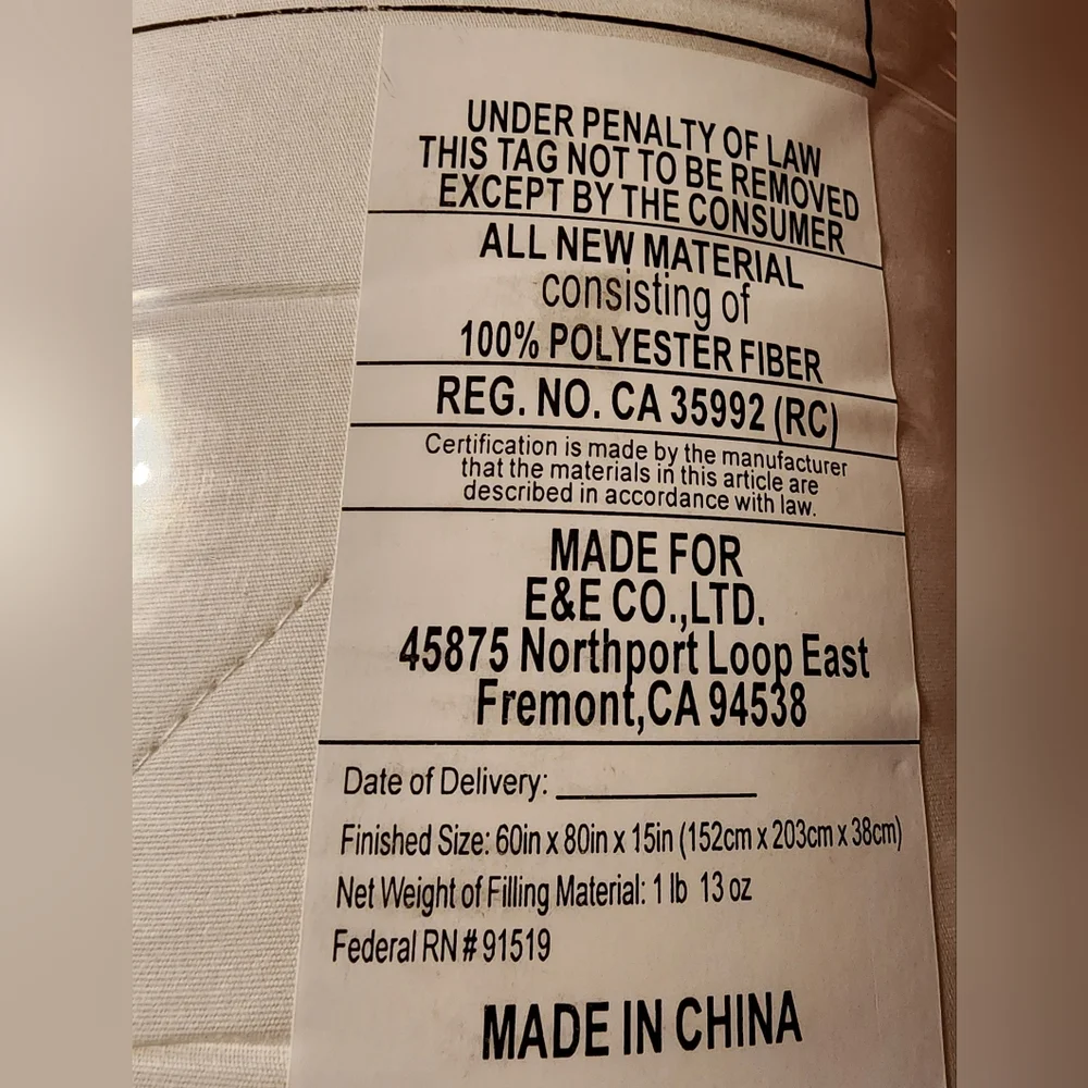 MADISON PARK QUEEN MATTRESS PAD 15